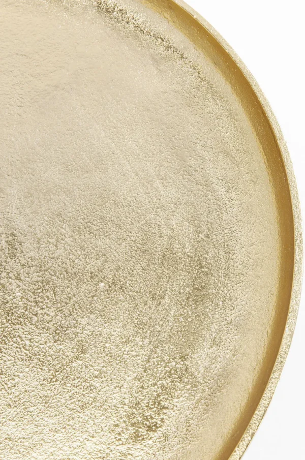 Sohvapöydät>KARE Design Plateau Uno Sivupöytä, Messinki Ø45cm