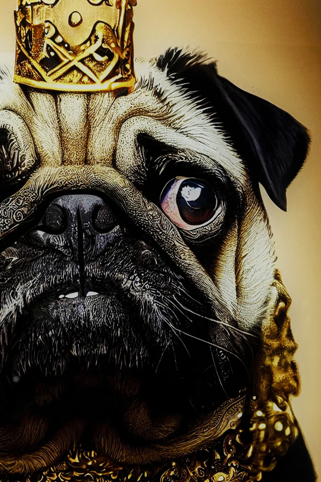 prince_pug_koira_lasitaulu_xcm_2.webp Taulut | Olohuone>KARE Design Prince Pug Koira Lasitaulu 40x60cm