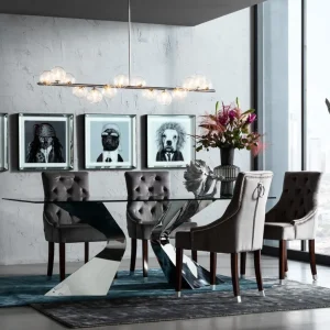 Tuolit>KARE Design Prince Velvet Tuoli Harmaa