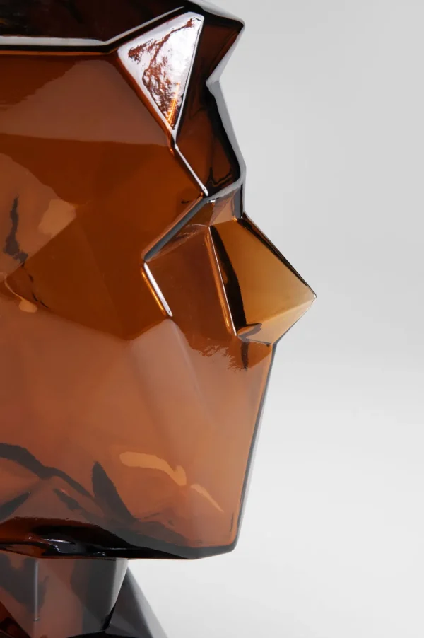 Maljakot | Olohuone>KARE Design Prisma Face Maljakko Ruskea 30cm