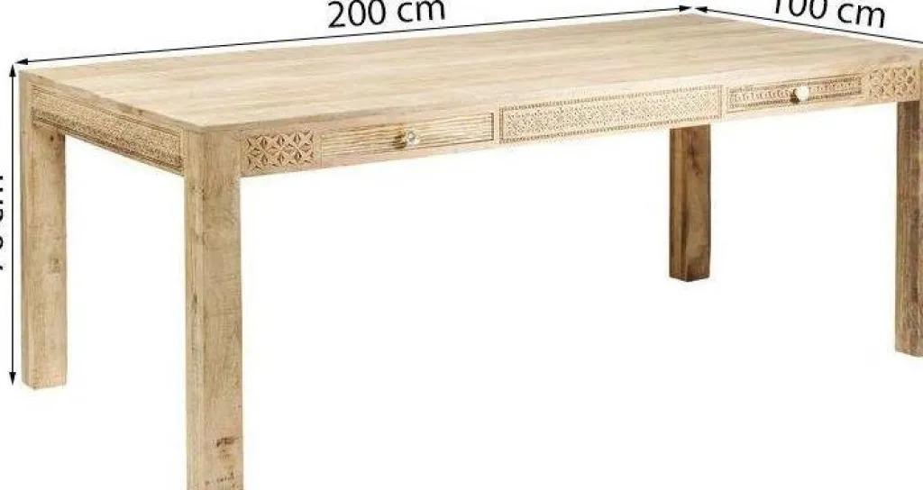 puro_plain_pyt_xcm_5-2.webp Pöydät>KARE Design Puro Plain Pöytä 200x100cm