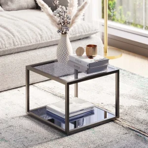 Sohvapöydät>KARE Design Quadro Sivupöytä, Musta 50x50cm