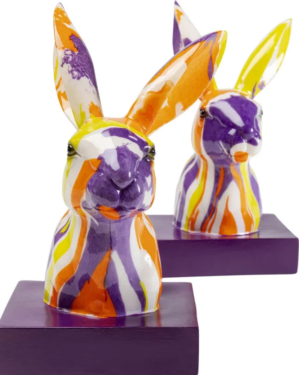 Kirjatuet>KARE Design Rabbit Holi Kani, Pupu Kirjatuet (2/Setti)