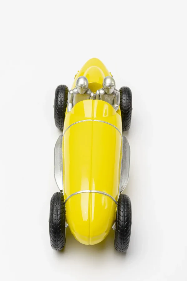 Koriste-Esineet>KARE Design Racing Car Kilpa-auto Koriste-esine, Keltainen 9cm
