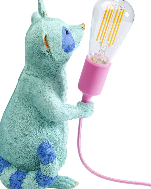 Pöytävalaisimet>KARE Design Racoon Pesukarhu Pöytävalaisin 31cm