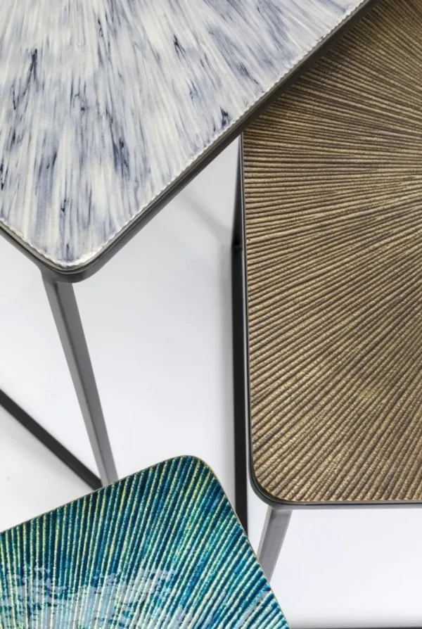 Sohvapöydät>KARE Design Ray Square Sivupöytä (3/Setti)