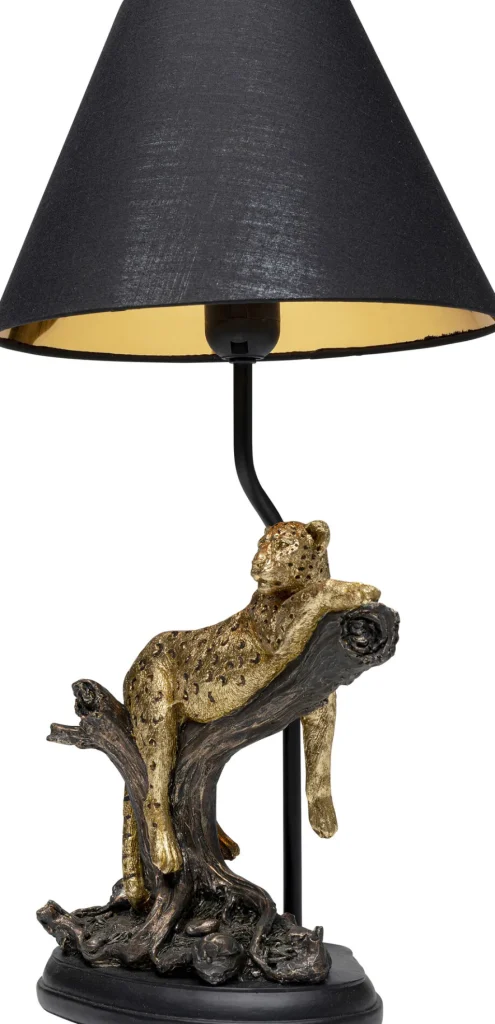 Pöytävalaisimet>KARE Design Relax Leopard Leopardi Pöytävalaisin 50cm