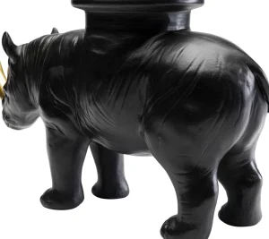 Koriste-Esineet>KARE Design Rhino Sarvikuono Koriste-esine Musta 41cm