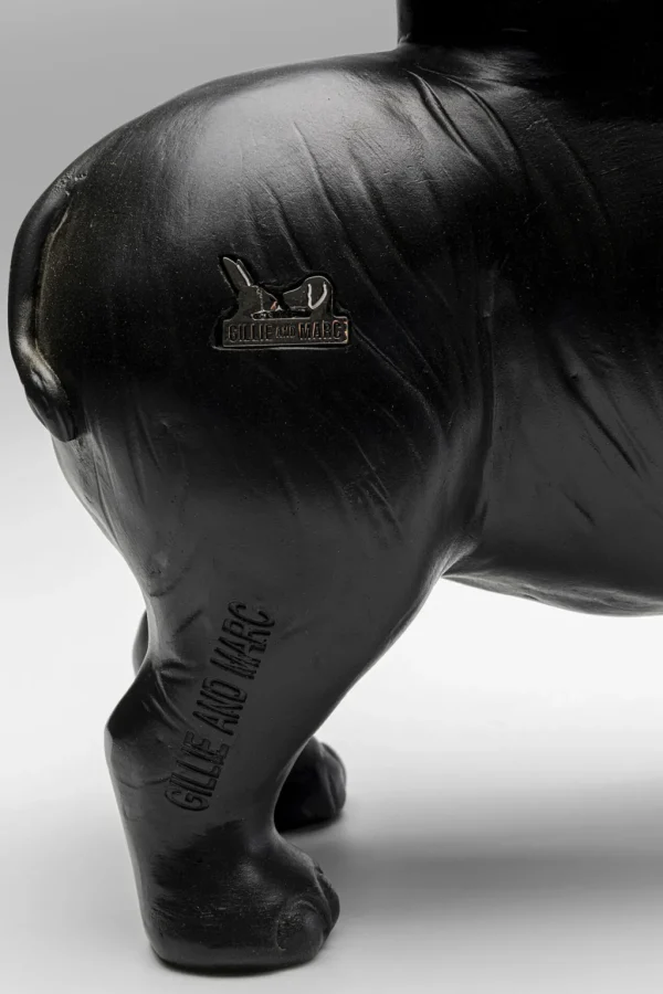 Koriste-Esineet>KARE Design Rhino Sarvikuono Koriste-esine Musta 41cm