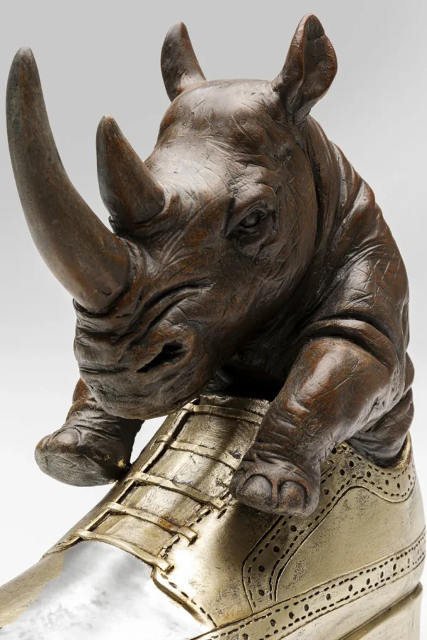 Koriste-Esineet>KARE Design Rhino Shoe Fetish Sarvikuono Koriste-esine 28cm