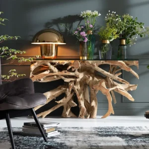 Konsolipöydät Ja Sivupöydät>KARE Design Roots Konsolipöytä 150x40cm