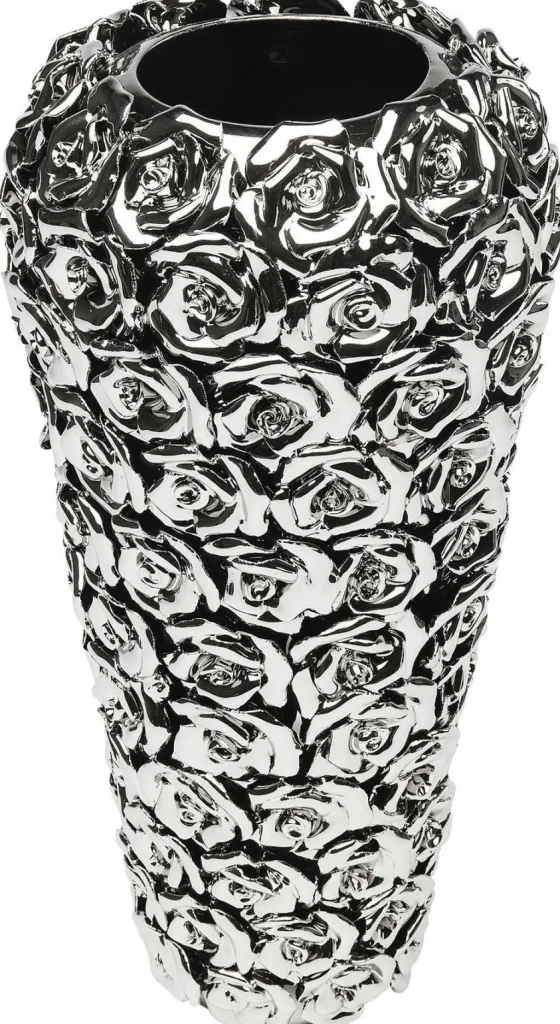 Maljakot | Olohuone>KARE Design Rose Multi Big Ruusu Maljakko, Kromi