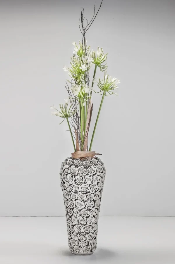 Maljakot | Olohuone>KARE Design Rose Multi Big Ruusu Maljakko, Kromi