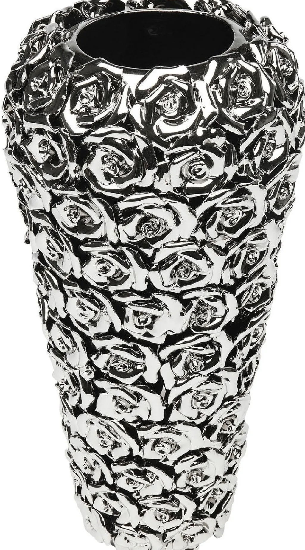 rose_multi_small_maljakko_kromi_1.webp Maljakot | Olohuone>KARE Design Rose Multi Small Maljakko, Kromi