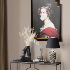 Pöytävalaisimet>KARE Design Rose Pöytävalaisin, Hopea 57cm