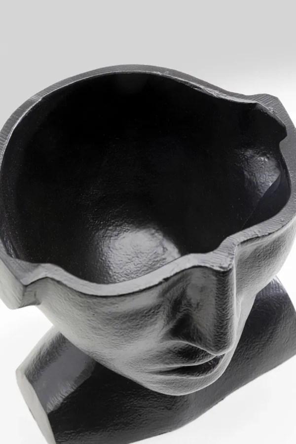 Maljakot | Olohuone>KARE Design Rostro Maljakko Musta 17cm