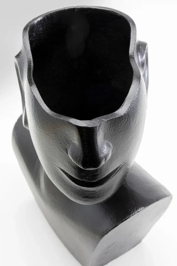 Olohuone>KARE Design Rostro Side Maljakko Musta 27cm