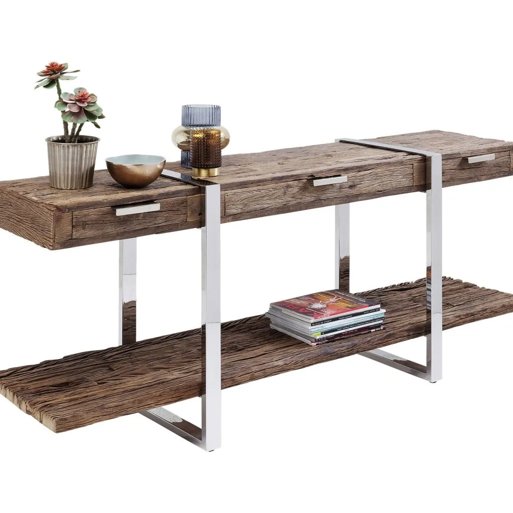 rustico_konsolipyt_xcm_4.webp Konsolipöydät Ja Sivupöydät>KARE Design Rustico Konsolipöytä 180x46cm