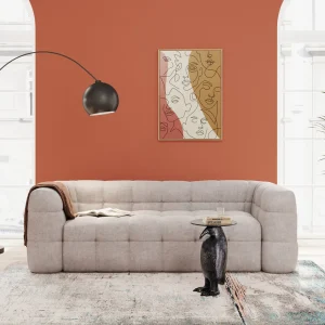 Sohvat>KARE Design Salamanca Sohva, 3-istuttava, Kermanvärinen 240cm