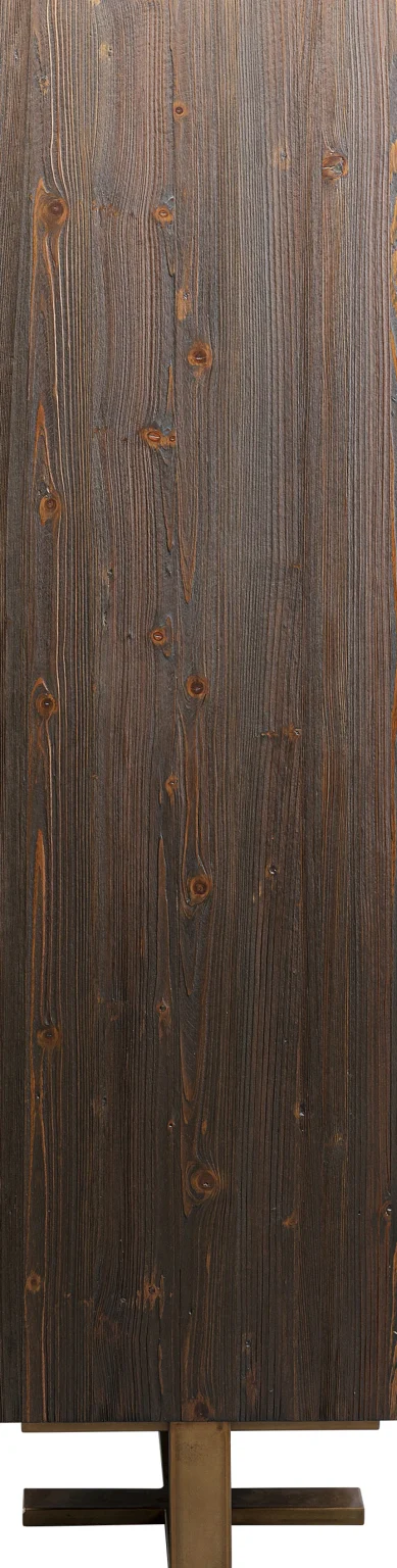 Kaapit>KARE Design Salerno Vitriini - Massiivikuusi, Metalli 80x170cm