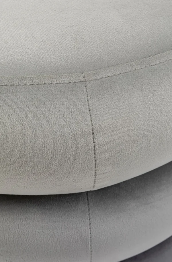 Rahit Ja Jakkarat>KARE Design Sandwich Grey Rahi, Jakkara Ø45cm