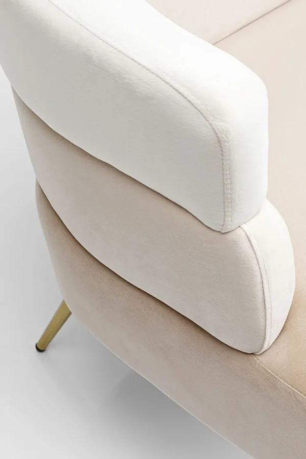Sohvat | Olohuone>KARE Design Sandwich Sohva 2-istuttava, Kermanvärinen 125cm