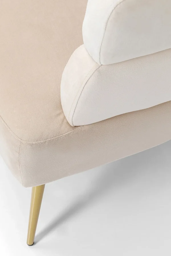 Sohvat | Olohuone>KARE Design Sandwich Sohva 2-istuttava, Kermanvärinen 125cm