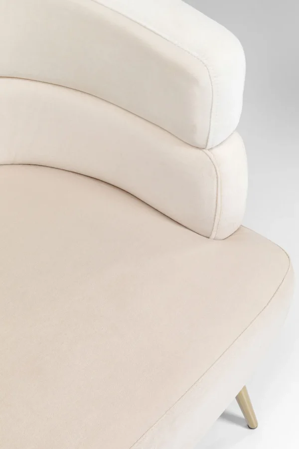 Sohvat | Olohuone>KARE Design Sandwich Sohva 2-istuttava, Kermanvärinen 125cm