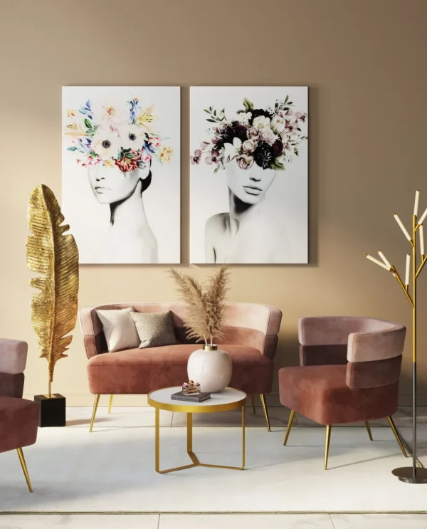 Sohvat>KARE Design Sandwich Sohva 2-istuttava Mauve