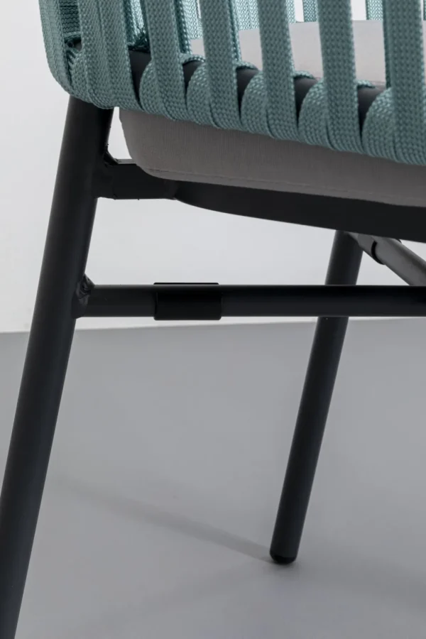 Tuolit>KARE Design Santanyi Tuoli Käsinojilla, Ulkokaluste, Petrooli