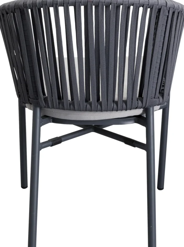 Tuolit>KARE Design Santanyi Tuoli Käsinojilla, Ulkokaluste, Tummanharmaa