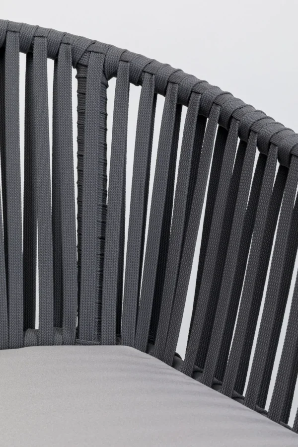 Tuolit>KARE Design Santanyi Tuoli Käsinojilla, Ulkokaluste, Tummanharmaa