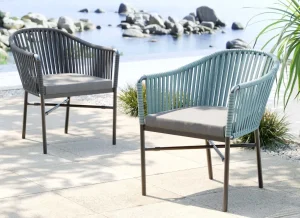 Tuolit>KARE Design Santanyi Tuoli Käsinojilla, Ulkokaluste, Tummanharmaa