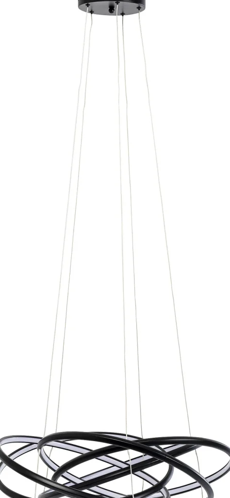 Riippuvalaisimet>KARE Design Saturn Riippuvalaisin Musta Ø72cm