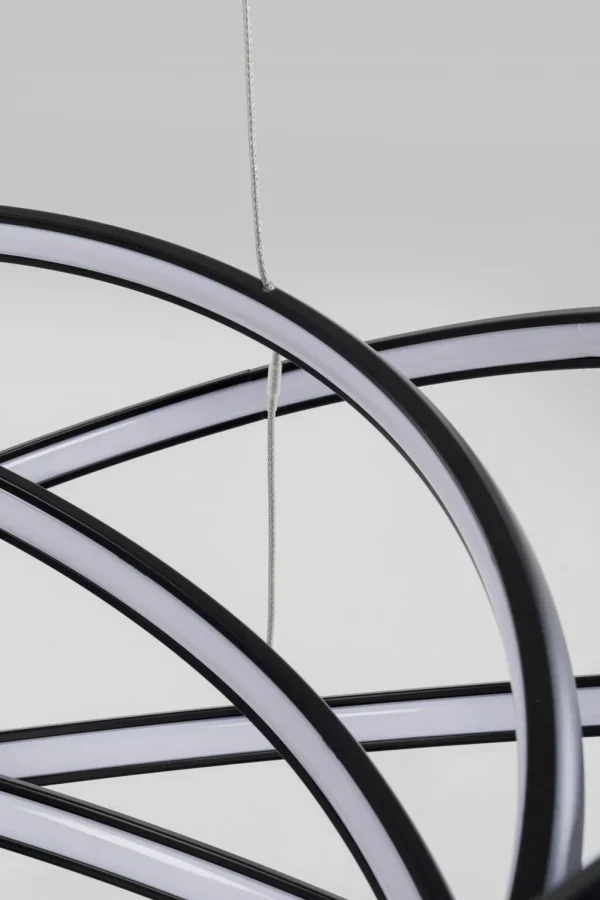 Riippuvalaisimet>KARE Design Saturn Riippuvalaisin Musta Ø72cm