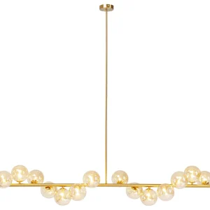 Riippuvalaisimet>KARE Design Scala Balls Riippuvalaisin Messinki 155cm