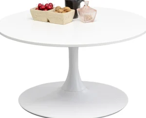 Sohvapöydät>KARE Design Schickeria Sohvapöytä Valkoinen Ø80cm