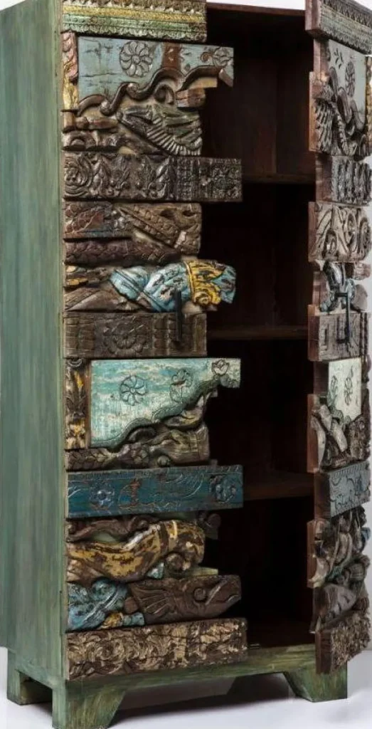 Kaapit>KARE Design Shanti Surprise Puzzle Kaappi, 2 Ovea