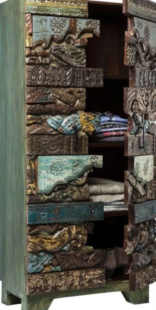Kaapit>KARE Design Shanti Surprise Puzzle Kaappi, 2 Ovea