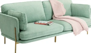 Sohvat>KARE Design Shirly Sohva 3-istuttava, Mintunvihreä 221cm