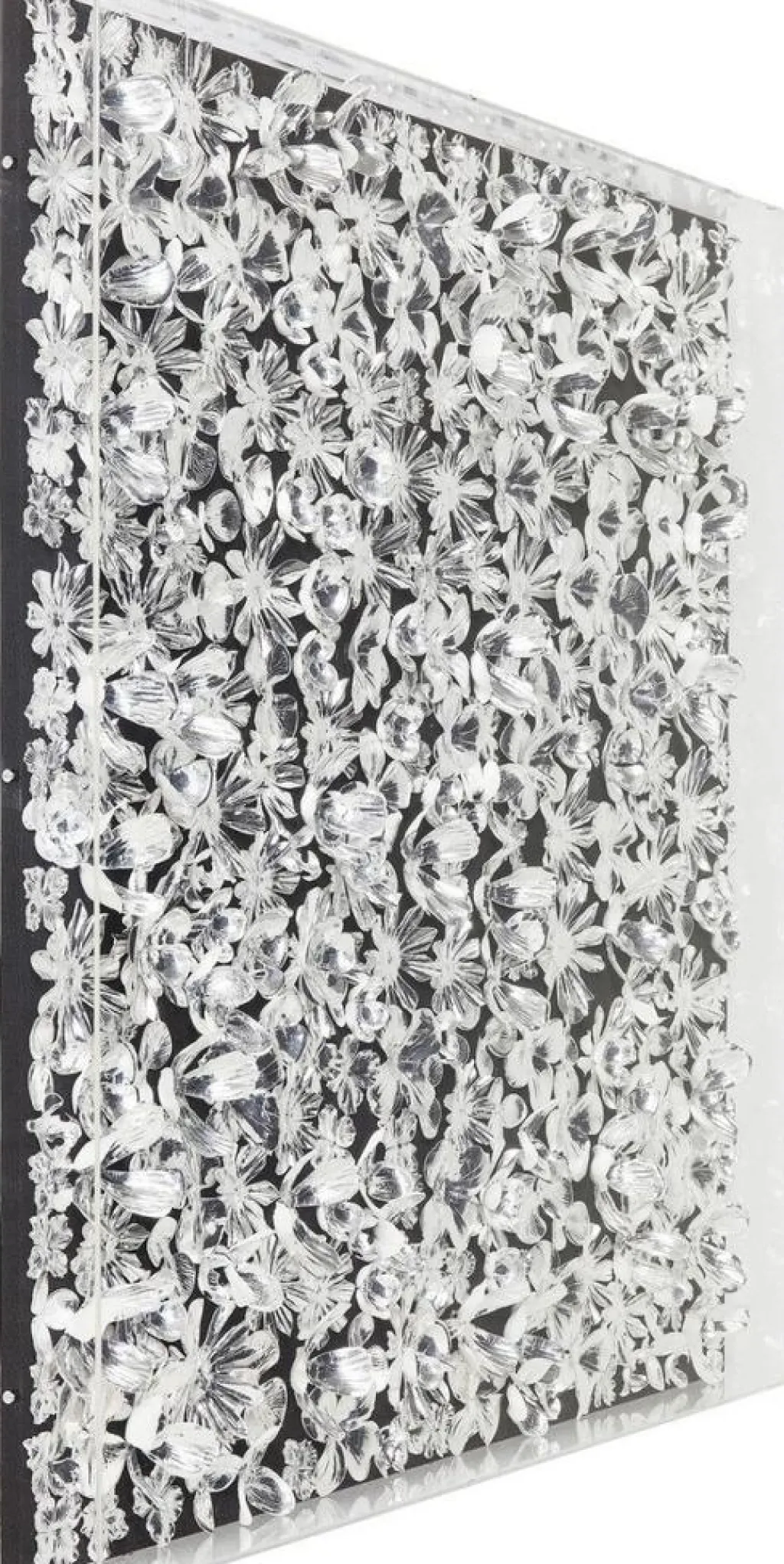 silver_flower_seinkoriste_taulu_xcm_1.webp Seinäkoristeet>KARE Design Silver Flower Seinäkoriste, Taulu 100x100cm