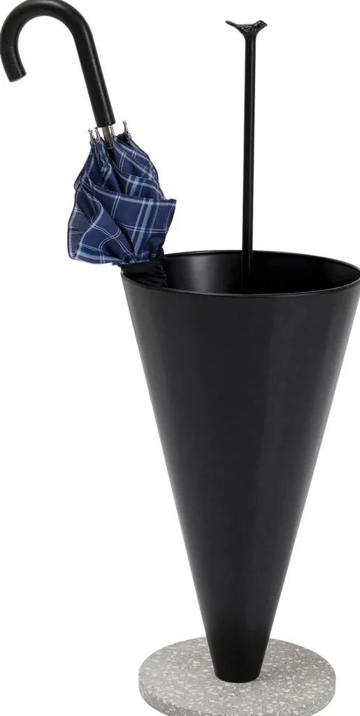 Sateenvarjot Ja Sateenvarjotelineet>KARE Design Singing In The Rain Sateenvarjoteline, Musta 85cm