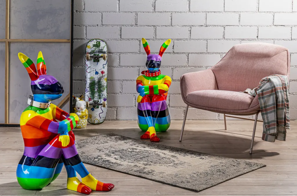 sitting_rabbit_rainbow_pupu_jnis_koristeesine_cm_8.webp Jalalliset Koriste-Esineet>KARE Design Sitting Rabbit Rainbow Pupu, Jänis Koriste-esine 80cm