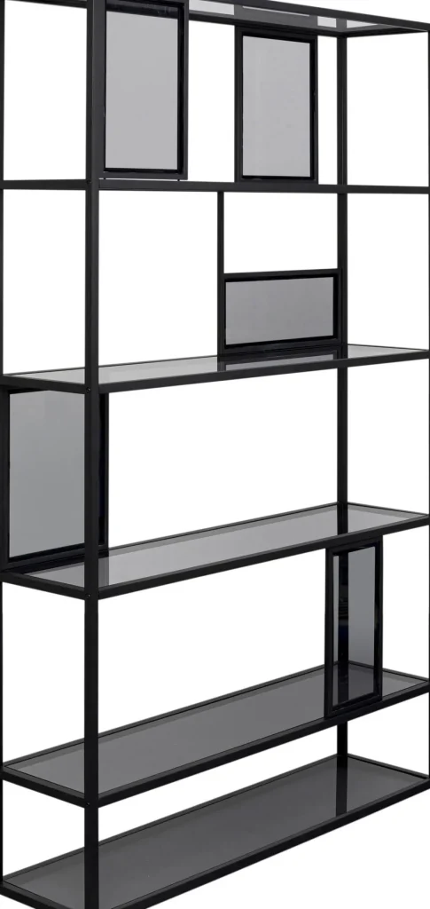 Hyllyt>KARE Design Skyler Smoke Hylly, Kirjahylly 115x195cm