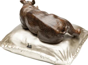 Koriste-Esineet>KARE Design Sleeping Rhino Sarvikuono Koriste-esine 37cm