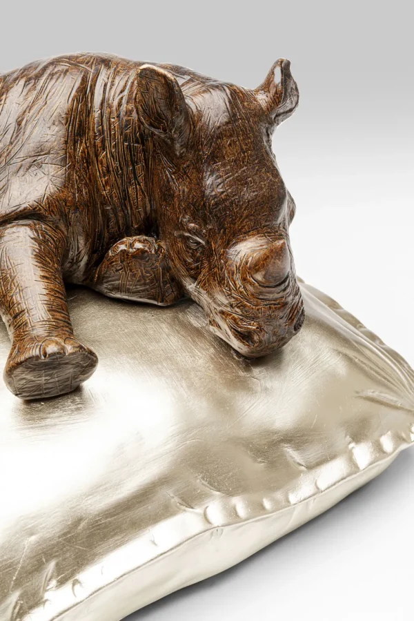 Koriste-Esineet>KARE Design Sleeping Rhino Sarvikuono Koriste-esine 37cm