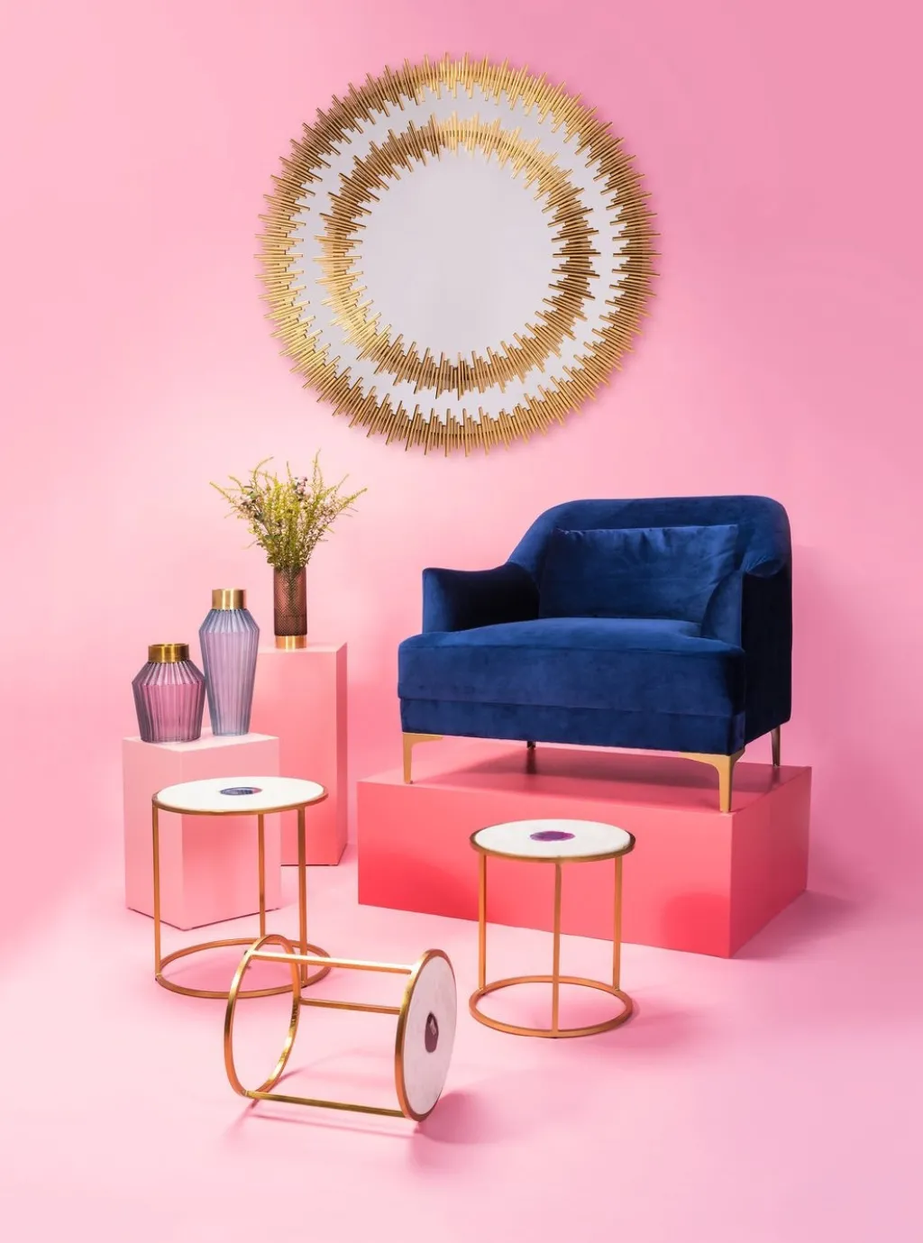 solare_gold_peili_cm_6.webp Peilit>KARE Design Solare Gold Peili Ø132cm