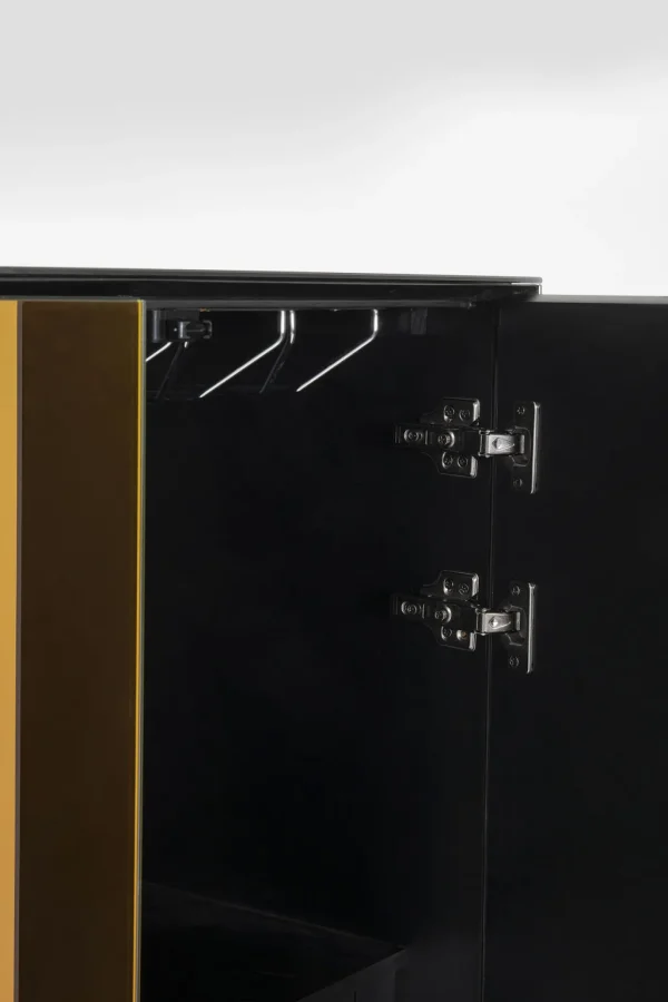 Baarit>KARE Design Sophisticated Baarikaappi Heijastavaa Lasia 80cm