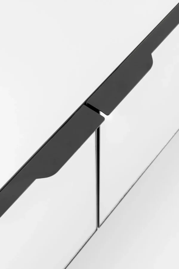 Tv -Tasot>KARE Design Soran Tv-taso - Musta 180x40cm
