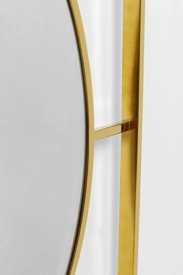 Peilit>KARE Design Stanford Frame Peili, Kulta Ø90cm